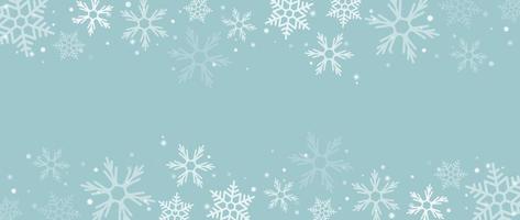 Elegant winter snowflake background vector illustration. Luxury decorative glowing snowflakes and sparkle bokeh background. Design suitable for invitation card, greeting, wallpaper, poster, banner.