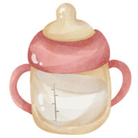 waterverf baby fles png