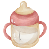 Aquarell Babyflasche png