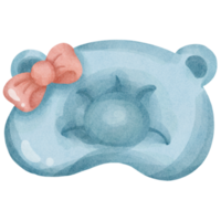 watercolor pillow baby png