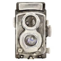 watercolor vintage camera png