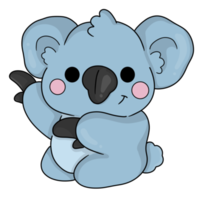 animal de desenho animado coala png