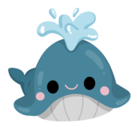 whale cartoon sea animal png