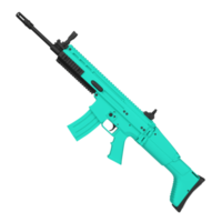 Rifle gun isolated on transparent png