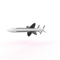 renderização 3D de arma de foguete png
