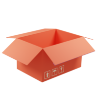 3D-Box-Versandverkaufsförderung png