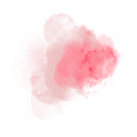 salpicaduras de tinta de alcohol de mármol rosa coral. textura de mancha de acuarela png