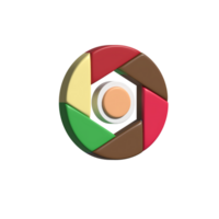 3D-Objektiv-Symbol png