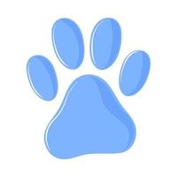 paw print icon vector