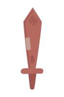 sword toy for play vector