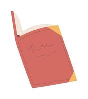 open book read icon vector