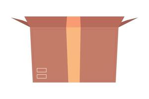 open carton box vector