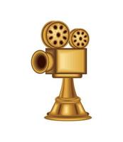 golden projector award vector