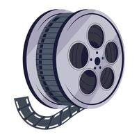movie film reel vector