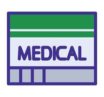 medicine packaging medical vector