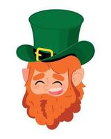 leprechaun saint patricks day vector