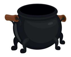 cauldron icon isolated vector