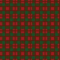 Seamless pattern of scottish tartan plaid, check fabric texture. Flat backdrop of striped textile print. vector