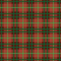Seamless pattern of scottish tartan plaid, check fabric texture. Flat backdrop of striped textile print. vector