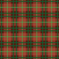 Seamless pattern of scottish tartan plaid, check fabric texture. Flat backdrop of striped textile print. vector