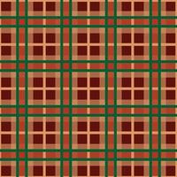 Seamless pattern of scottish tartan plaid, check fabric texture. Flat backdrop of striped textile print. vector
