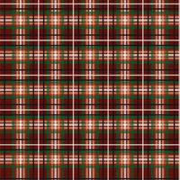 Seamless pattern of scottish tartan plaid, check fabric texture. Flat backdrop of striped textile print. vector