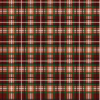 Seamless pattern of scottish tartan plaid, check fabric texture. Flat backdrop of striped textile print. vector