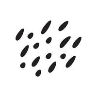 Abstract  round blob isolated for decoration vector illustration.