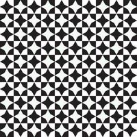 Seamless pattern Vector of geometric square triangle pattern with color black and white color. Background design in mimimal concept for fabric cloth pattern , decoration or wallpaper.