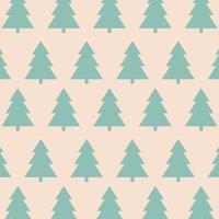 Background of Christmas trees. Vector illustration
