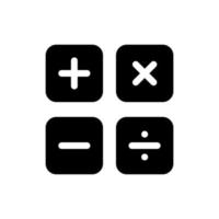 Math icon vector