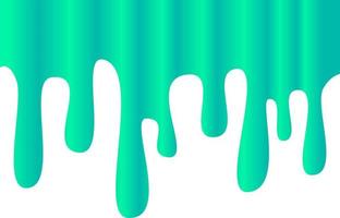 Green Slime Dripping Illustration Graphic Overlay vector