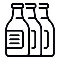 Drink club icon outline vector. Student education vector