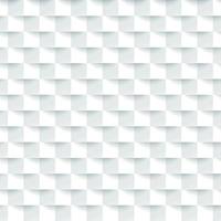 Minimal 3d White Square Seamless Tile Pattern vector