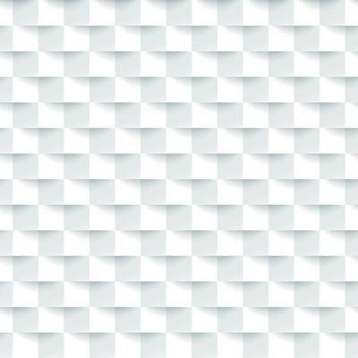 Minimal 3d White Square Seamless Tile Pattern