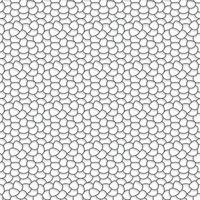 Random Scattered Cells Seamless Pattern vector