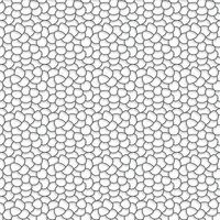 Random Scattered Cells Seamless Pattern vector