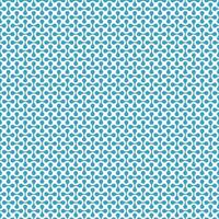 Seamless Modern Shapes Blue Pattern vector