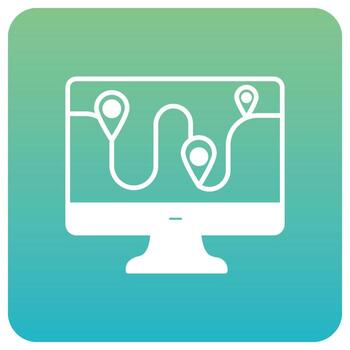 Navigation Map which can easily edit or modify vector
