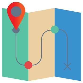 Navigation Map which can easily edit or modify vector