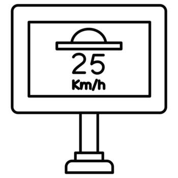 Signboard which can easily edit or modify vector