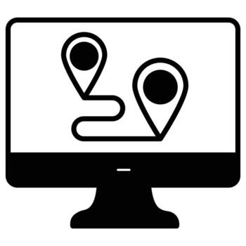 Navigation Map which can easily edit or modify vector