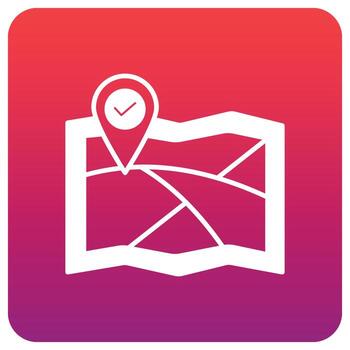 mapa de navegación que puede editar o modificar fácilmente vector