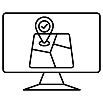 Navigation Map which can easily edit or modify vector