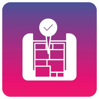 ubicación anclada que puede editar o modificar fácilmente vector