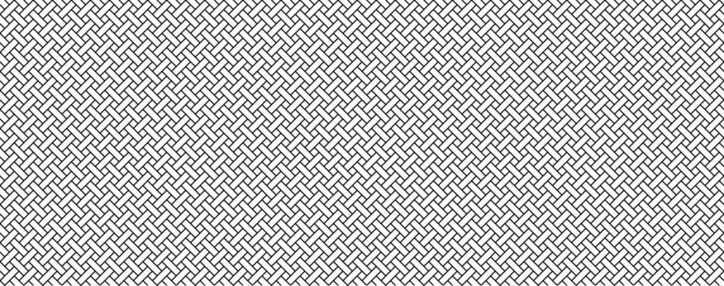 black white outline woven seamless pattern