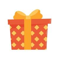 Colorful gift box. Good for Birthday, Christmas design. Vector illustration