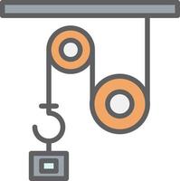 Pulley Vector Icon