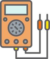 Voltmeter Vector Icon