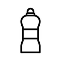 icono de botella. ilustración de botella icono de contorno de reparador de botellas adecuado para usuarios de sitios web, desarrolladores web, diseñadores gráficos sobre fondo blanco. diseño de icono vector